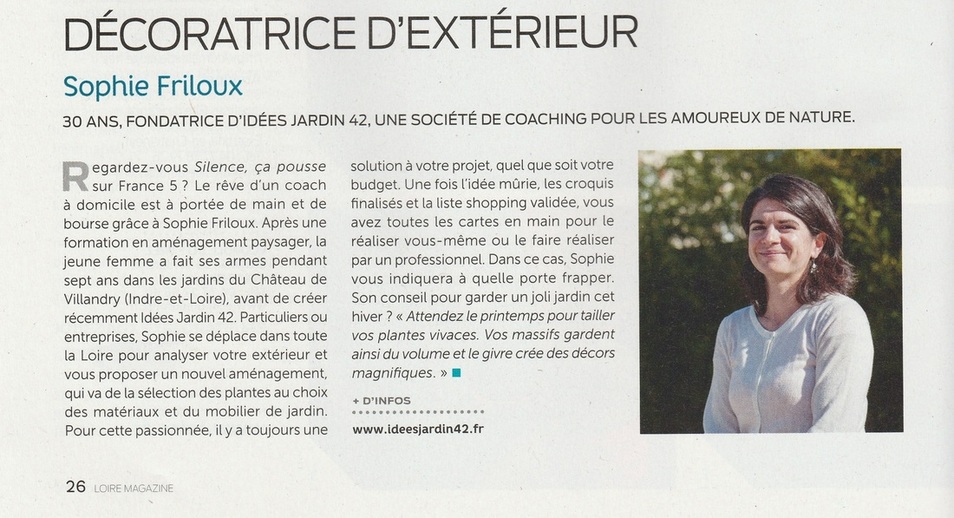 Loire magazine, Novembre/Décembre 2015