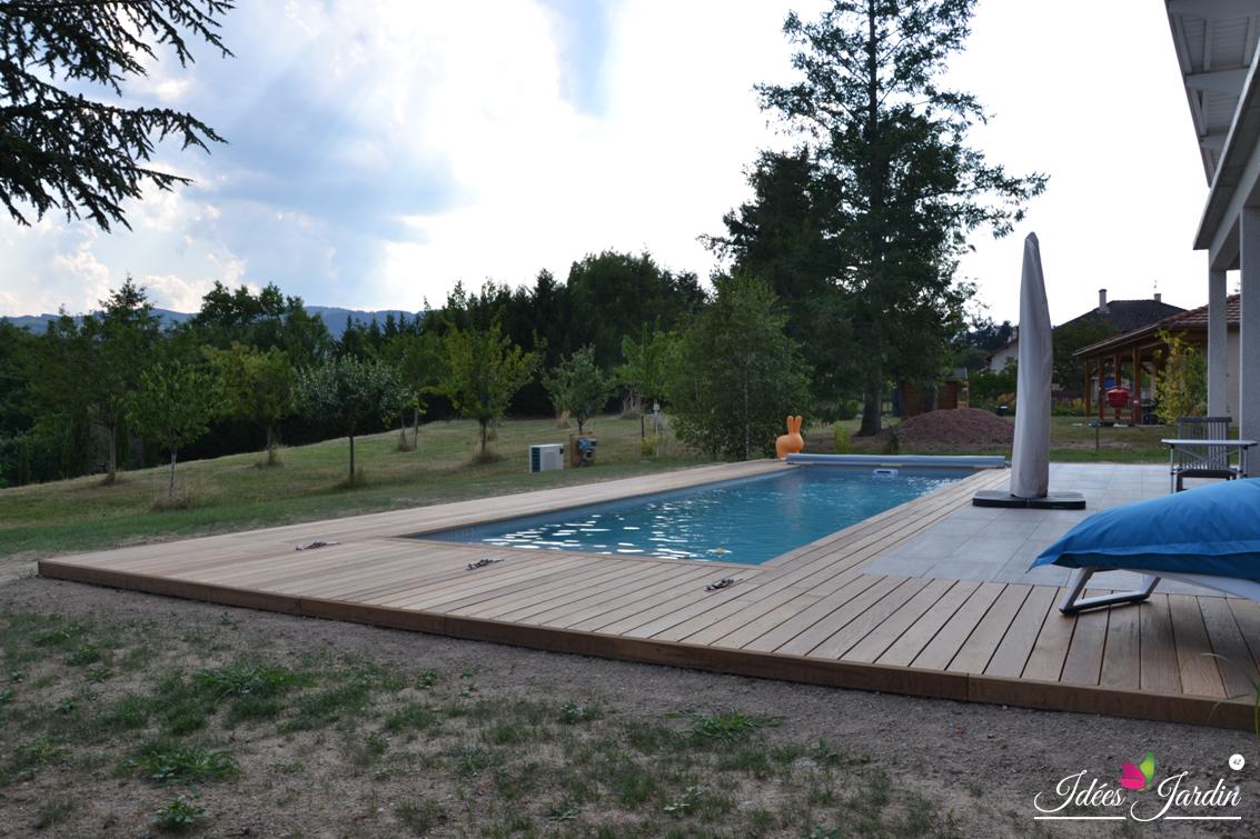 piscine et terrasse ipé