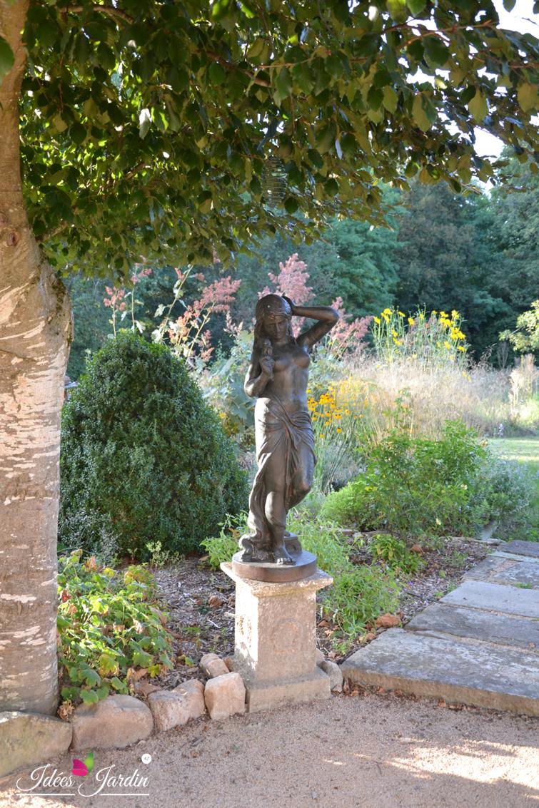 statue jardin